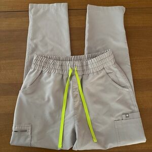 FIGS Limited Edition Slate Yola High Waist Scrub Pants S/P